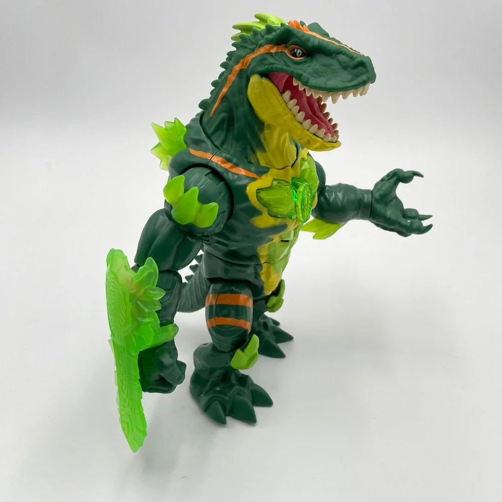 Beast Lab Dino Creator Raging Raptor Figure Lights Sound‎ Tested Works VIDEO